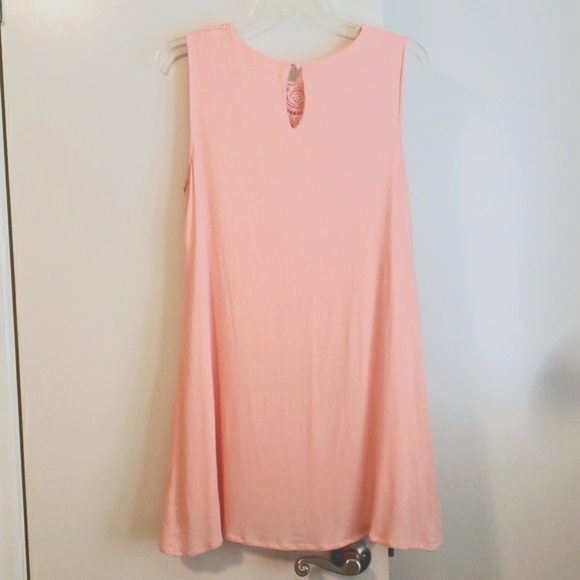 SBTD Crochet Top Sleeveless Dress - Picture 5 of 9